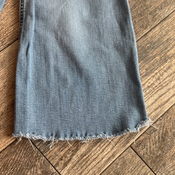 Zara Light Blue Flare & Wide Leg Jeans - Picture 6 of 9